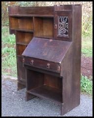 Liberty & Co. Combination Bookcase